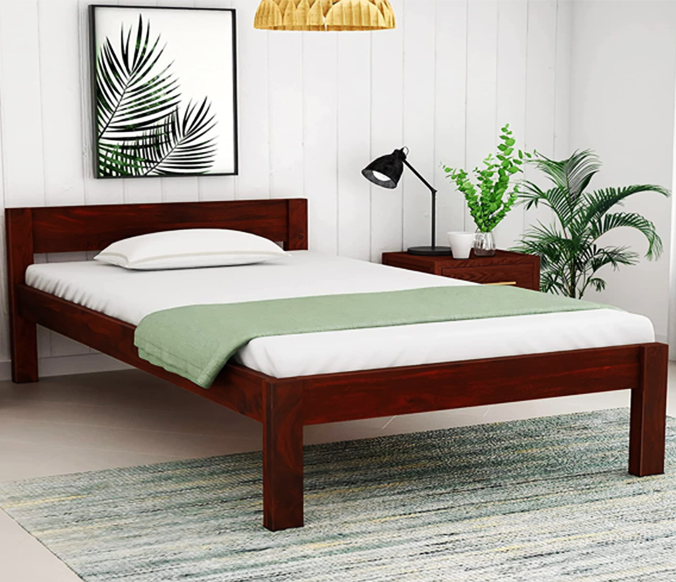Single Bed Elegant Wooden